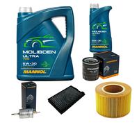 DENCKERMANN Controllo Set 6L MANNOL MOLIBDENO ULTRA 5W-30 Per Saab 9-5 Kombi