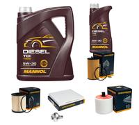 Denckermann Controllo Set 6L MANNOL Tdi 5W-30 per Opel Astra K 1.6 Biturbo