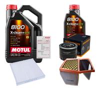 DENCKERMANN Controllo Set 6L MOTUL 8100 X-CLEAN 0W-30 Per Iveco Daily VI
