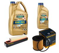 DENCKERMANN Controllo Set 6L RAVENOL 5W-40 per MINI Mini Cooper One Filtro Olio