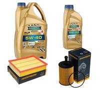 DENCKERMANN Controllo Set 6L RAVENOL 5W-40 per VW Transporter IV Bus 2.8 VR6