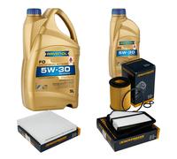 DENCKERMANN Controllo Set 6L RAVENOL FO 5W-30 per Honda CR-V IV 2.0