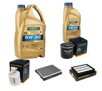 DENCKERMANN Controllo Set 6L RAVENOL FO 5W-30 per KIA Sportage 1.6 GDi