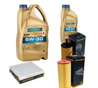 DENCKERMANN Controllo Set 6L RAVENOL SMP 5W-30 per Audi A2 1.4 TDI 1.2