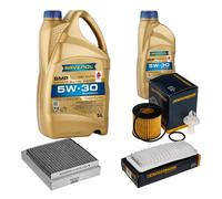 DENCKERMANN Controllo Set 6L RAVENOL SMP 5W-30 per Daihatsu Sirion 1.5