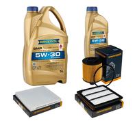 DENCKERMANN Controllo Set 6L RAVENOL SMP 5W-30 per Fiat Freemont 2.0 JTD 4x4