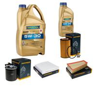 DENCKERMANN Controllo Set 6L RAVENOL SMP 5W-30 per Infiniti Q30 QX30