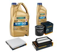 DENCKERMANN Controllo Set 6L RAVENOL SMP 5W-30 per KIA Carens IV