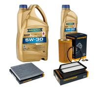 DENCKERMANN Controllo Set 6L RAVENOL SMP 5W-30 per KIA Carens IV CRDi