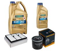 DENCKERMANN Controllo Set 6L RAVENOL SMP 5W-30 per KIA Niro 1.6 GDi Ibrido