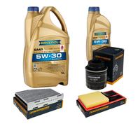 DENCKERMANN Controllo Set 6L RAVENOL SMP 5W-30 per VW Jetta IV 1.6