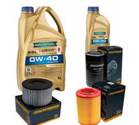 DENCKERMANN Controllo Set 6L RAVENOL SSL 0W-40 per VW Transporter IV Bus 2.5