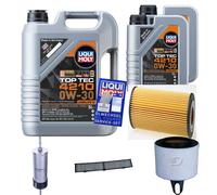 DENCKERMANN Controllo Set 7 L Liqui Moly Top Tec 4210 0W-30 Per BMW 1Er 120I