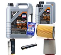 DENCKERMANN Controllo Set 7 L Liqui Moly Top Tec 4210 0W-30 Per BMW X3 2.0d