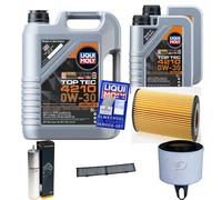 Denckermann Controllo Set 7 L Liqui Moly Top Tec 4210 0W-30 per Bwm 1er