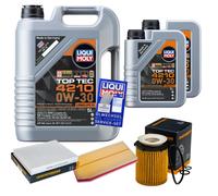 DENCKERMANN Controllo set 7 L Liqui Moly Top Tec 4210 0W-30 per Mercedes-Benz
