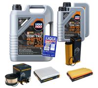 DENCKERMANN Controllo set 7 L Liqui Moly Top Tec 4210 0W-30 per Mercedes-Benz