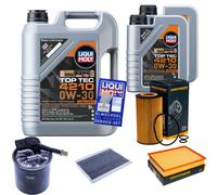 DENCKERMANN Controllo Set 7 L Liqui Moly Top Tec 4210 0W-30 Per Mercedes-Benz