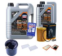 DENCKERMANN Controllo set 7 L Liqui Moly Top Tec 4210 0W-30 per Mercedes-Benz