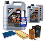 DENCKERMANN Controllo set 7 L Liqui Moly Top Tec 4210 0W-30 per Mercedes-Benz