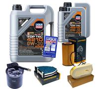 DENCKERMANN Controllo set 7 L Liqui Moly Top Tec 4210 0W-30 per Mercedes-Benz