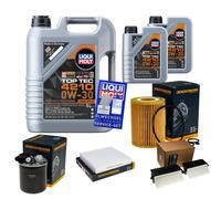 DENCKERMANN Controllo Set 7 L Liqui Moly Top Tec 4210 0W-30 Per Mercedes-Benz