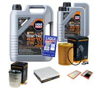 DENCKERMANN Controllo Set 7 L Liqui Moly Top Tec 4210 0W-30 Per Mercedes-Benz
