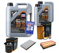 DENCKERMANN Controllo Set 7 L Liqui Moly Top Tec 4210 0W-30 Per Mercedes-Benz