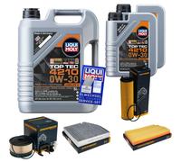 DENCKERMANN Controllo Set 7 L Liqui Moly Top Tec 4210 0W-30 Per Mercedes-Benz