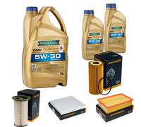 DENCKERMANN Controllo Set 7 L RAVENOL SMP 5W-30 per Skoda Kodiaq 2.0 TDi 4x4