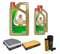 DENCKERMANN Controllo Set 7L CASTROL 5W-30 Per Mercedes E-Klasse T-Modello