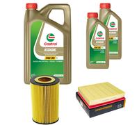 DENCKERMANN Controllo Set 7L CASTROL EDGE 5W-30 C3 Per Audi A8 2.5 TDI