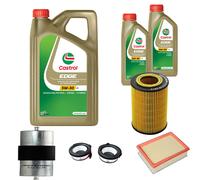DENCKERMANN Controllo Set 7L CASTROL EDGE 5W-30 C3 Per BMW 3er Cabriolet