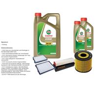 Denckermann Controllo Set 7L castrol edge 5W-30 C3 per BMW 5er Touring