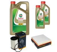 DENCKERMANN Controllo Set 7L CASTROL EDGE 5W-30 C3 Per Chevrolet Cruze