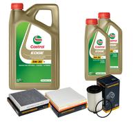 DENCKERMANN Controllo Set 7L CASTROL EDGE 5W-30 C3 Per Chevrolet Cruze