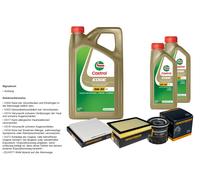 Denckermann Controllo Set 7L castrol edge 5W-30 C3 per Cuscinetto Toyota Hilux