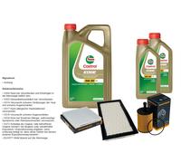 Denckermann Controllo Set 7L castrol edge 5W-30 C3 per Dodge