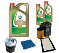 DENCKERMANN Controllo Set 7L CASTROL EDGE 5W-30 C3 Per Dodge Caliber Jeep