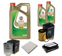 DENCKERMANN Controllo Set 7L CASTROL EDGE 5W-30 C3 Per Honda Civic VIII
