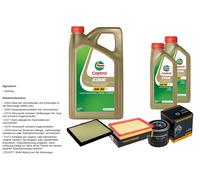 DENCKERMANN Controllo Set 7L CASTROL EDGE 5W-30 C3 Per Hyundai Elantra