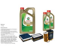 Denckermann Controllo Set 7L castrol edge 5W-30 C3 per Hyundai Santa Fé IV