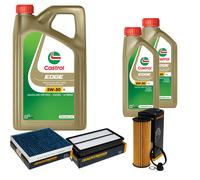 DENCKERMANN Controllo Set 7L CASTROL EDGE 5W-30 C3 Per Hyundai Santa Fé IV