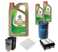 DENCKERMANN Controllo Set 7L CASTROL EDGE 5W-30 C3 Per Hyundai Sonata V 2.0