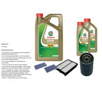 Denckermann Controllo Set 7L castrol edge 5W-30 C3 per Hyundai Töucson
