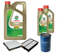 DENCKERMANN Controllo Set 7L CASTROL EDGE 5W-30 C3 Per Hyundai Tucson 2.0