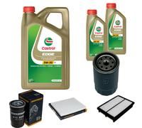 DENCKERMANN Controllo Set 7L CASTROL EDGE 5W-30 C3 Per Hyundai Tucson 2.0