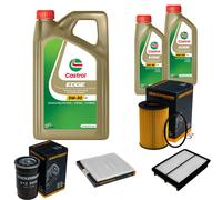 DENCKERMANN Controllo Set 7L CASTROL EDGE 5W-30 C3 Per Hyundai Tucson 2.0