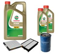 DENCKERMANN Controllo Set 7L CASTROL EDGE 5W-30 C3 Per Hyundai Tucson 2.0
