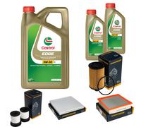 DENCKERMANN Controllo Set 7L CASTROL EDGE 5W-30 C3 Per Jeep Grand Cherokee